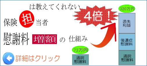 保険担当者は教えてくれない慰謝料増額の仕組み